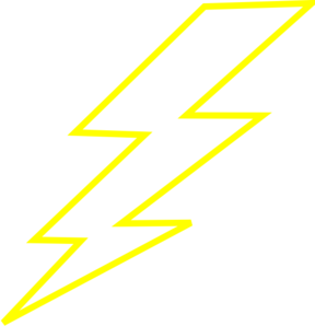 Lightning bolt clip art high quality clip art