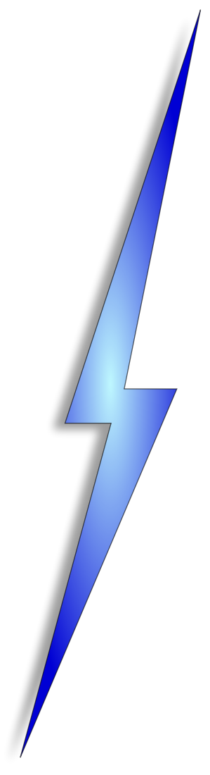 Lightning bolt electric bolt clip art 3 clipartcow 5