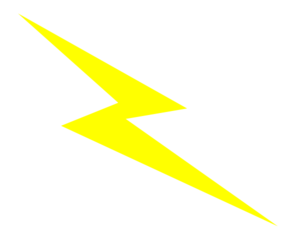 Lightning bolt green lighting bolt clip art at vector clip art 3 2