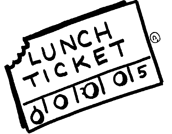 Lunch ticket clip art gallery