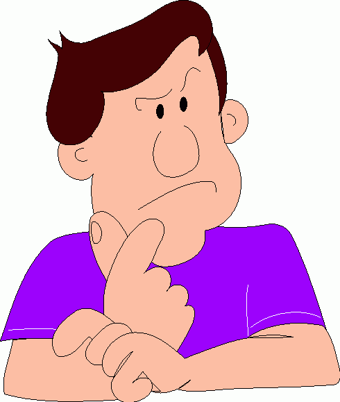 Man thinking clipart free clipart images