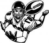 Mean football player clipart free clipart images 2 – Clipartix