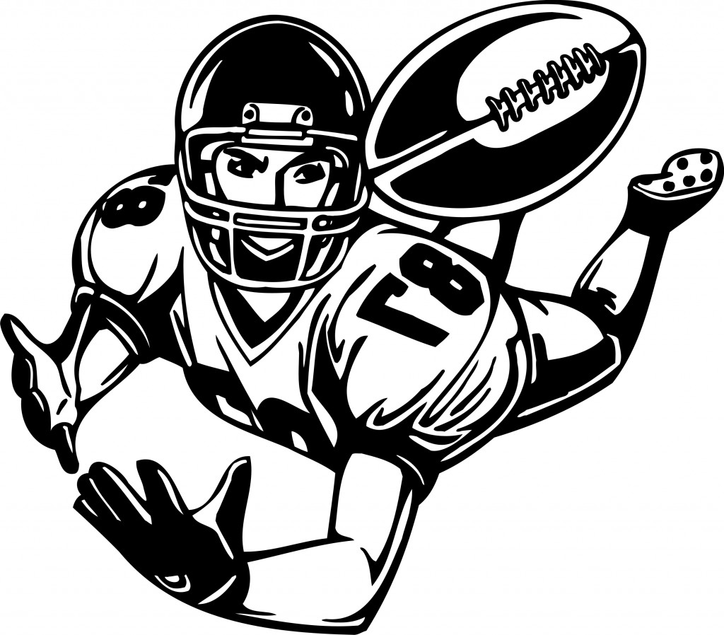 Mean football player clipart free clipart images 2
