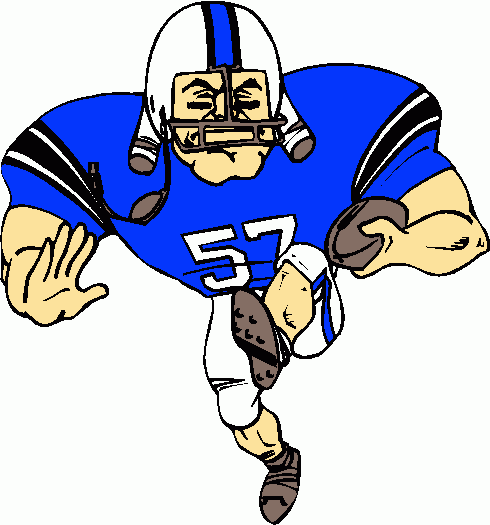 Mean football player clipart free clipart images 7