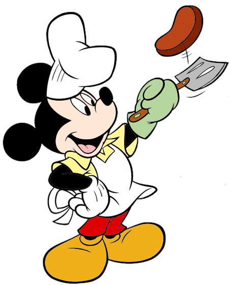 Mickey mouse chef free clipart clipartcow