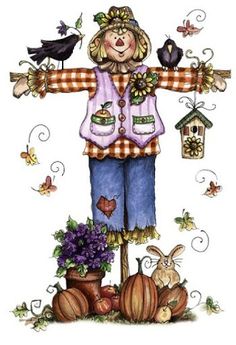 Mr scarecrow on scarecrows fall scarecrows and clip art clipartcow