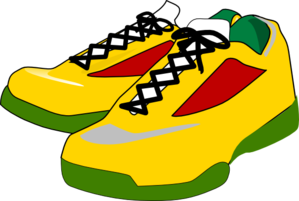 Nike running shoes clipart free clipart images image