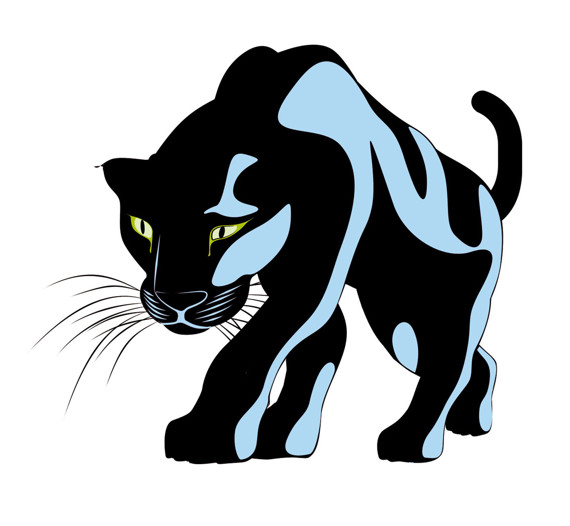 Panther clip art 2