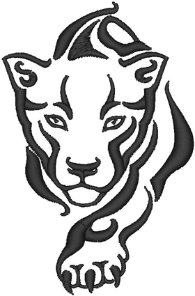 Panther paws clip art clipartcow