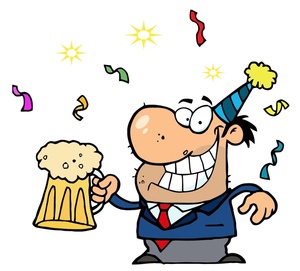 Party clipart image a man at