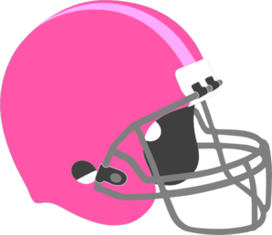 Pink football helmet clip art at clker vector clip art