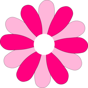 Pink gerber daisy clip art at clker vector clip art