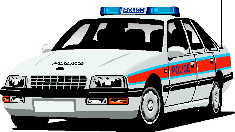 Police car clip art 2 image 8