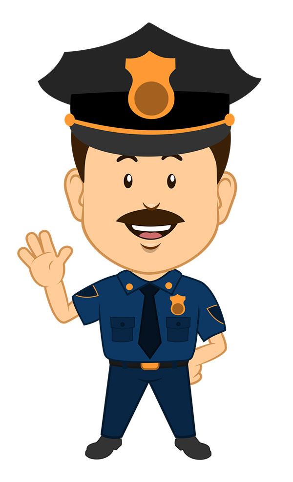 Police clip art for kids free clipart images