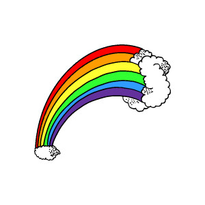 Rainbow background clip art vectors download free vector art 3 2