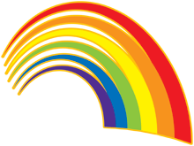 Rainbow clip art free clipart images 2