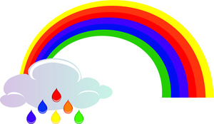 Rainbow clip art images free clipart images clipartcow 2