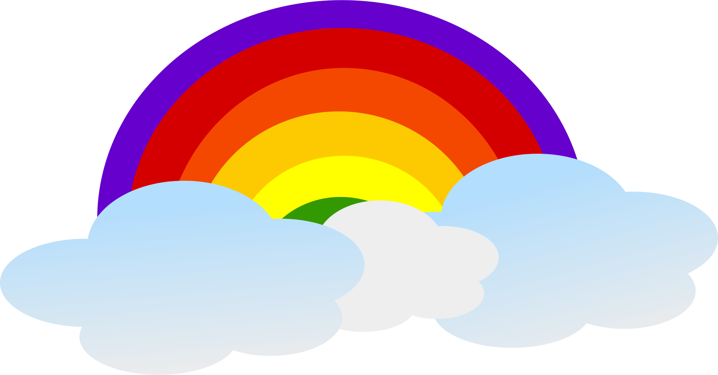 Rainbow clip art images free clipart images clipartcow