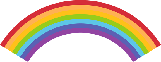 Rainbow clip art rainbow images