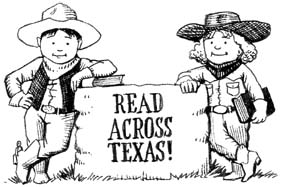 Read across texas 2 texas reading club clip art tslac