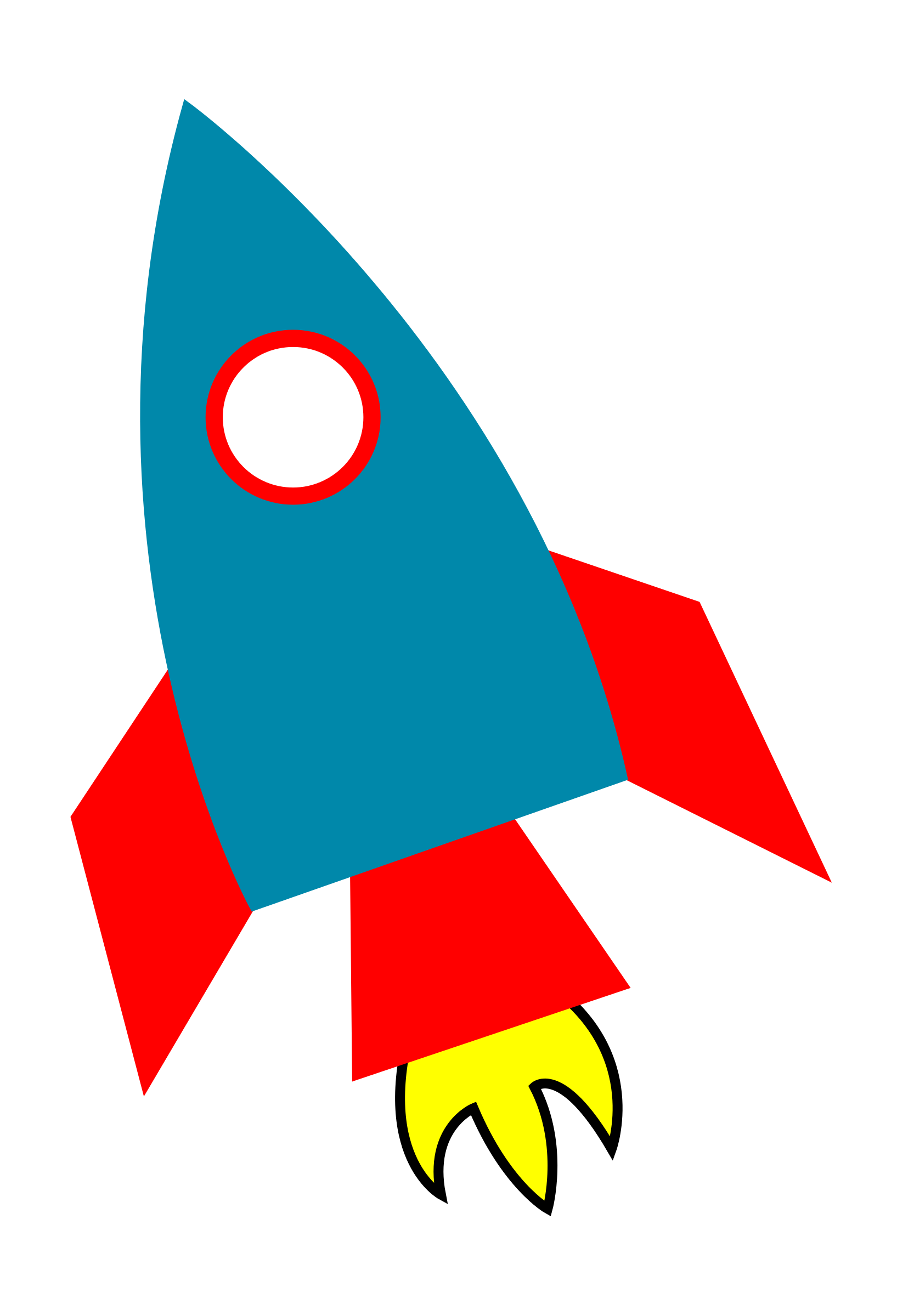 Rocket clipart 4