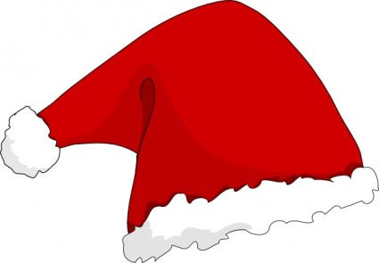 Santa hat clip art free vector in open office drawing svg svg 2