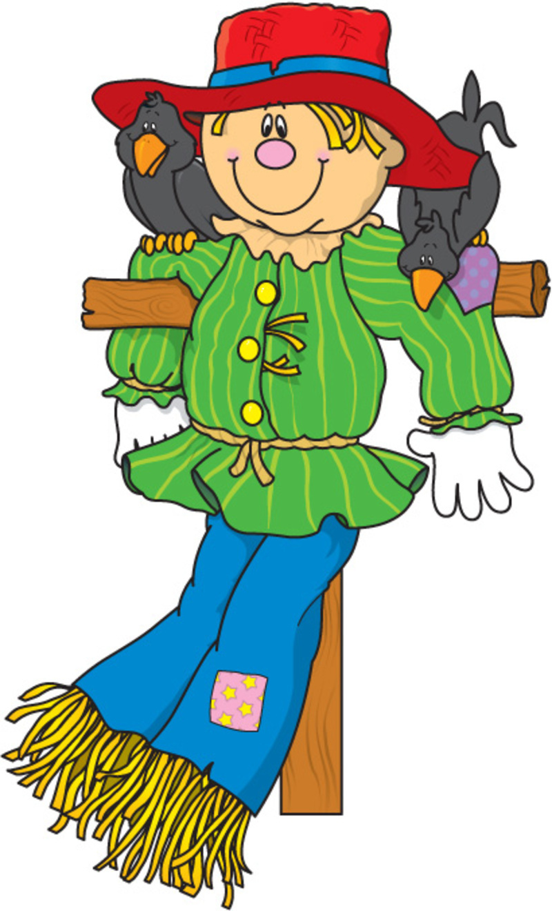 Scarecrow clip art for kids free clipart images 4