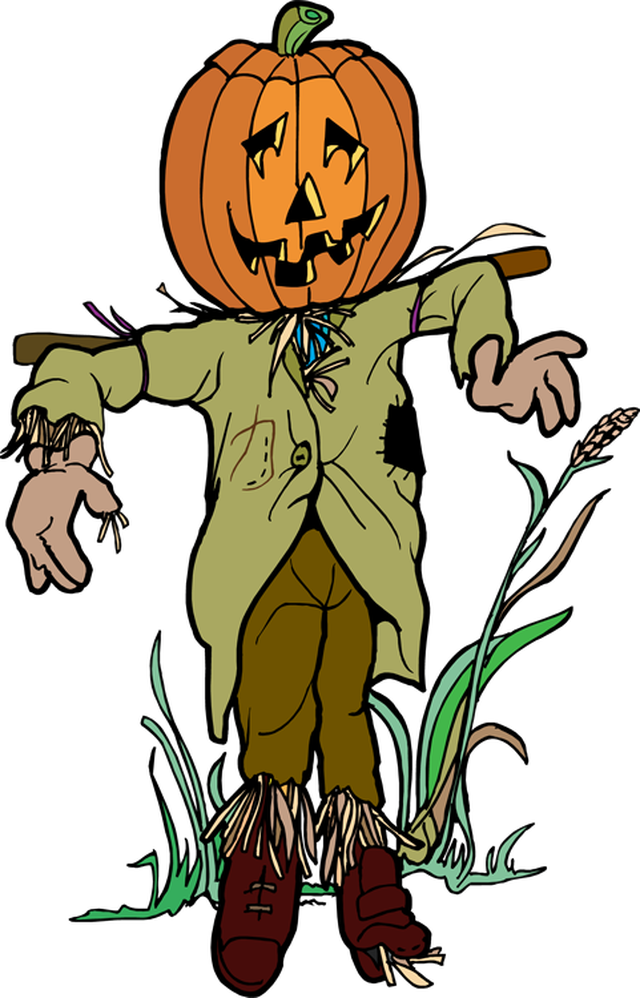 Scarecrow scare crow clip art at vector clip art image