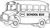 School bus bus clip art black and white danasoke top – Clipartix