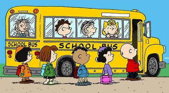 School bus clip art bus transportation school peanuts gang friends