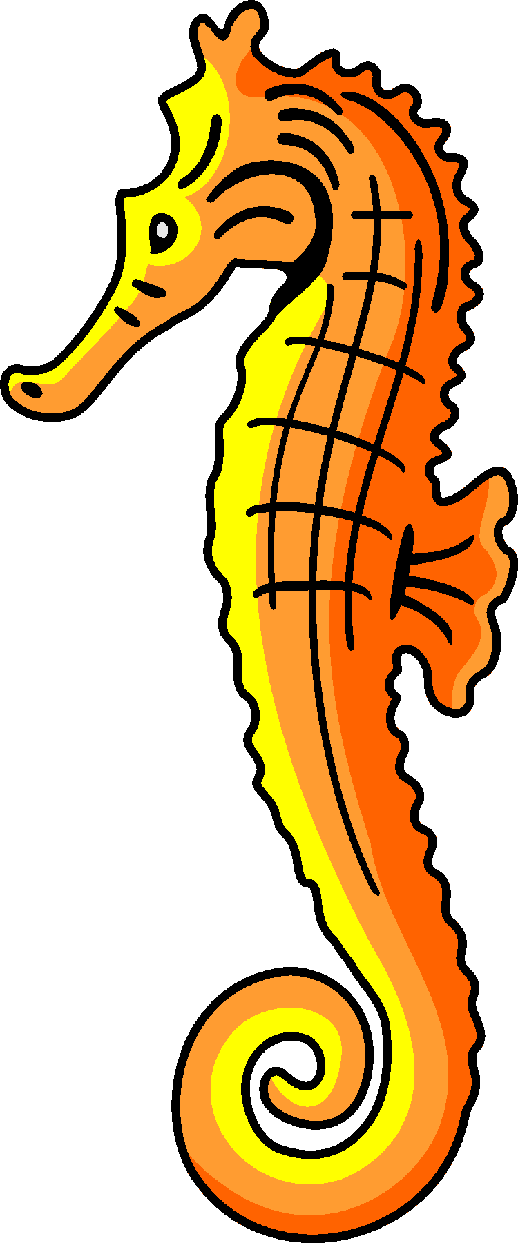 Seahorse clipart 1
