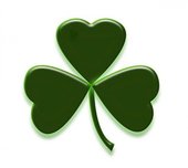 Shamrock divider clipart - Clipartix