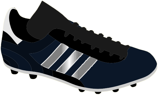Shoe soccer cleats clipart free clipart images