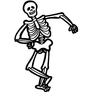 Skeleton clip art for kids free clipart images