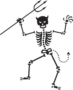 Skeleton clipart free clipart images 2 clipartcow 2