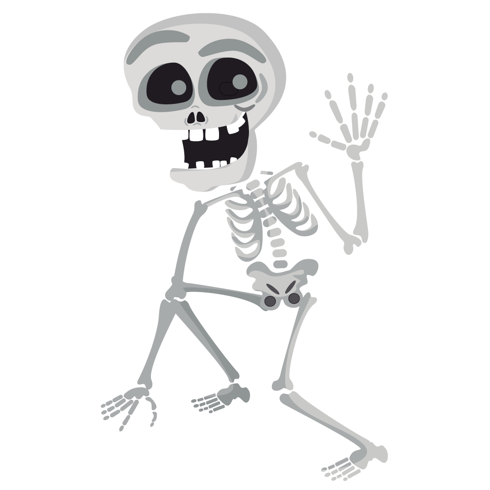 Skeleton clipart free clipart images clipartcow 2