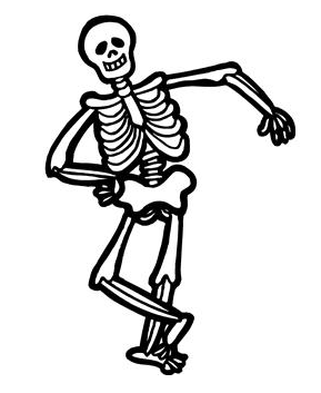 Skeleton tennis court clipart clipart cliparts for you