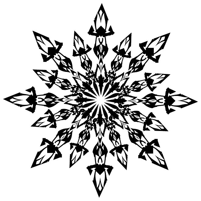 Snowflake clipart vectors download free vector art