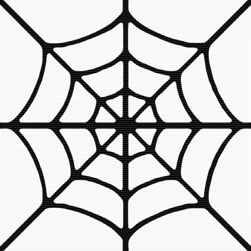 Spider web border clipart free clipart images 6