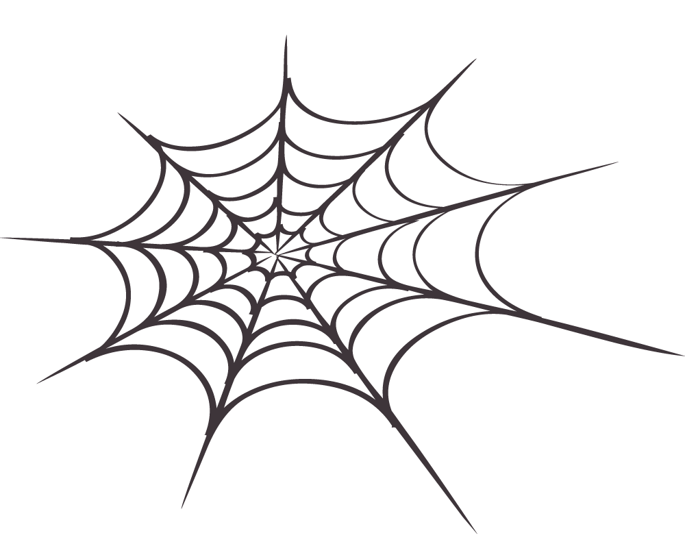 Spider web clipart 9 2