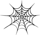 Spider web clipart free clipart images 4 clipartcow – Clipartix