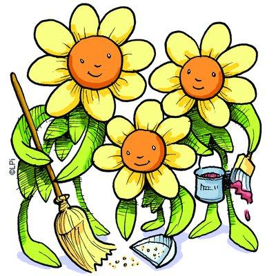 Spring cleaning clip art clipart