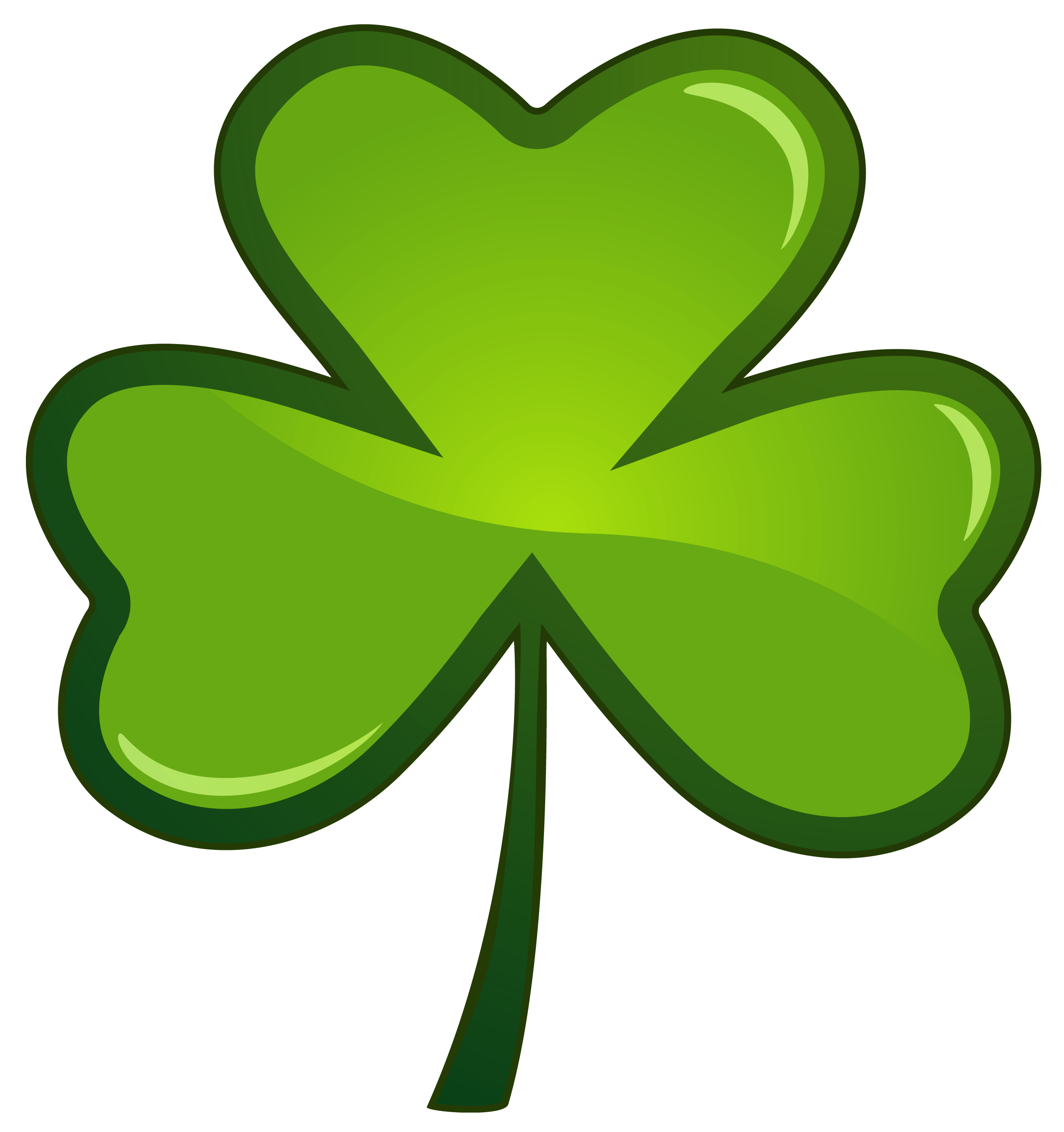 st patricks day clover clip art