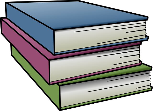 Stack of books clipart 5