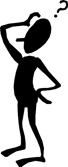 Stick man thinking free clipart images clipart