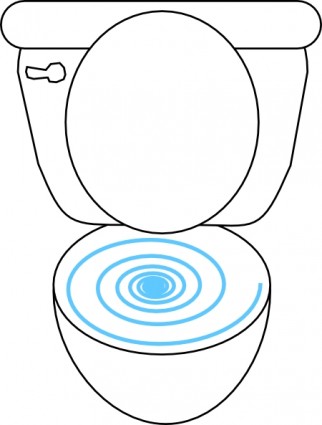 Swirly toilet clip art vector clip art free vector free download