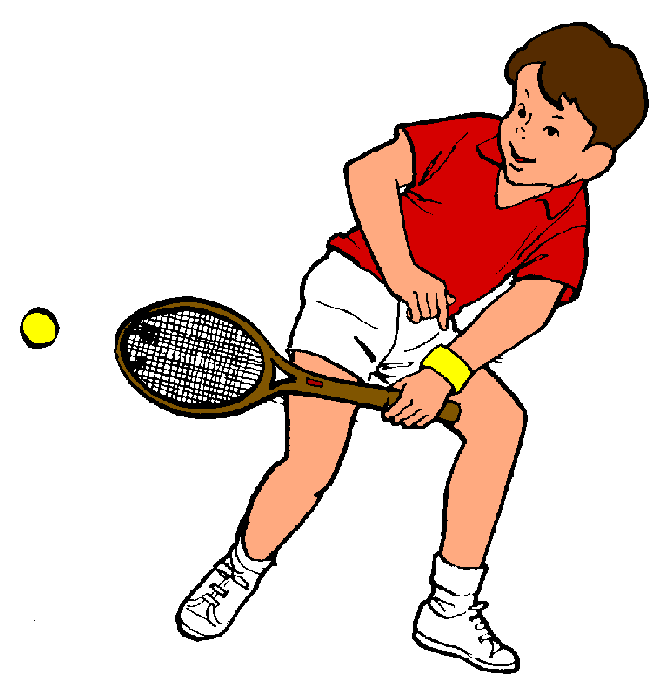 Tennis clipart black and white free clipart images