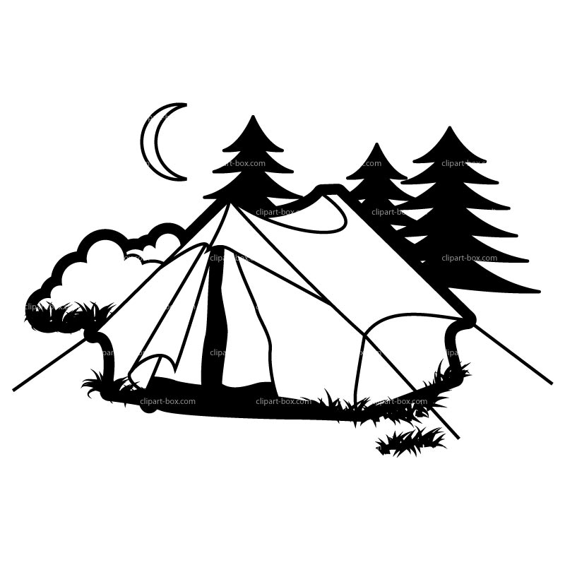 Tent and campfire clipart free clipart images image