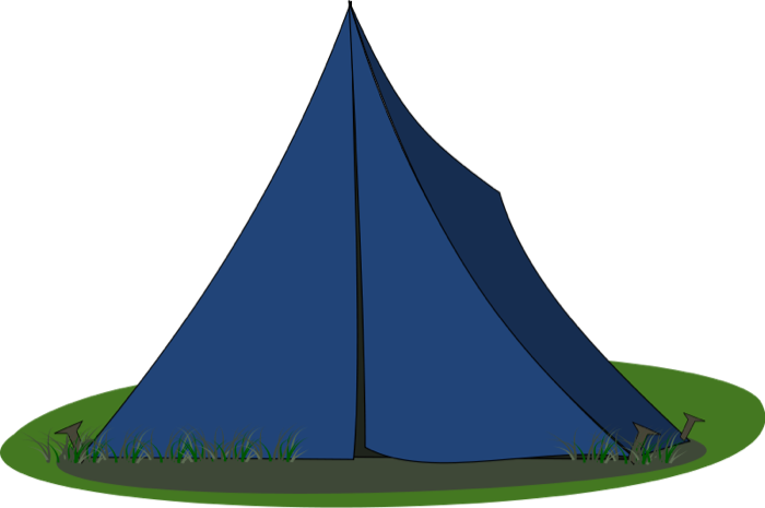 Tent free to use clipart 2