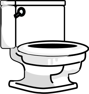 Toilet clip art black and white free clipart images 2